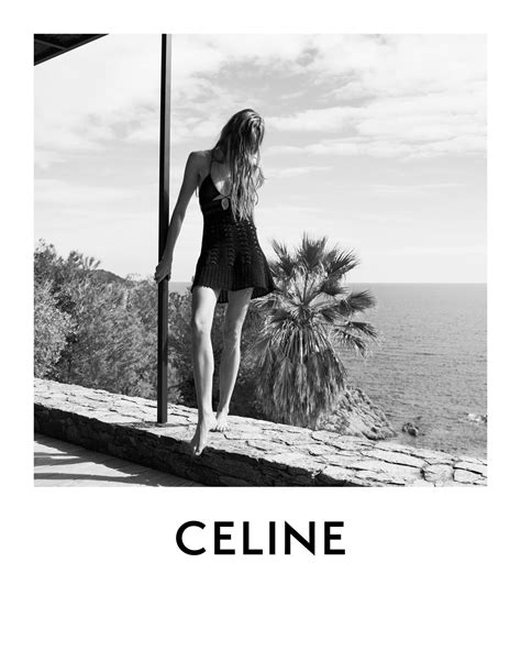 celine advertising black accessories and white|Celine Summer 2023 Ad Campaign .